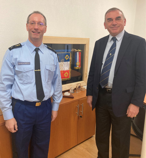 Rencontre avec le Commandant de Groupement de Gendarmerie de la Somme