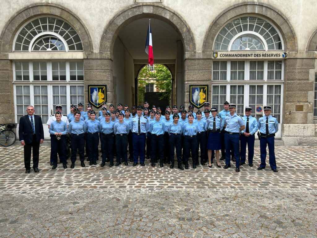 Le 12 avril dernier, les cadets de la Gendarmerie Nationale de la Somme se sont rendus à Paris.